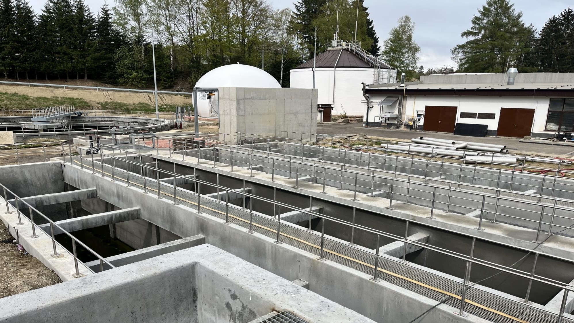 Žďár nad Sázavou modernizace a intenzifikace ČOV