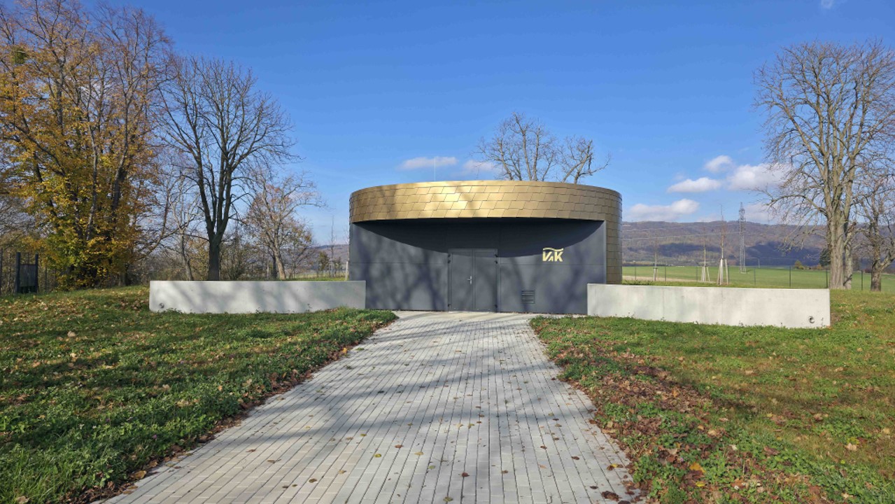 Vodojem Sv. Anna 2x400 m3 v Lipníku nad Bečvou